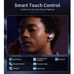 Choetech BH-T23LuminaCube ENC TWS (Lila), Fülhallgató