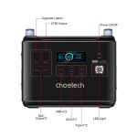 Choetech 2000W, bidirectional, PowerStation