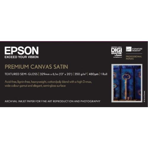 Epson szatén tekercspapír 13 x 6,1m 350g/m2