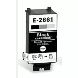 Utángyártott EPSON T2661 Patron Black  IK