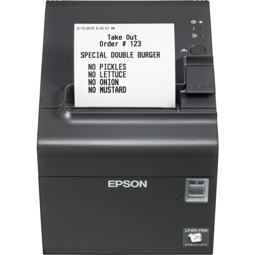 Epson TM-L90LF (682) mono hőpapíros védőfólia nélküli címke nyomtató