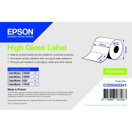 Epson magasfényű inkjet 102mm x 152mm 210 címke/tekercs