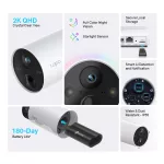 TP-Link Tapo C420S1 Smart Wire-Free Security 1 darab camera system