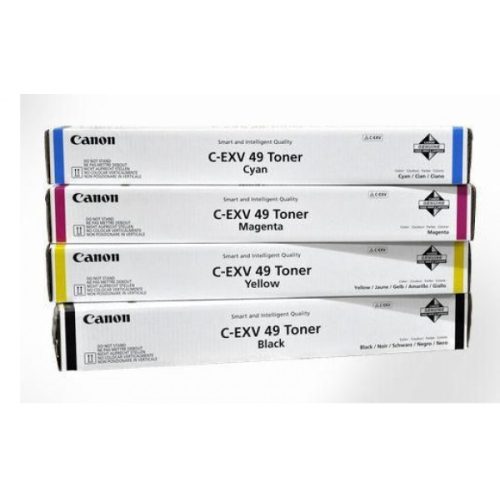 Utángyártott CANON CEXV49 Toner, Yellow 19000 oldal kapacitás INTEGRAL*