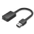 Vention USB-A 2.0/M -> 2*3.5mm/F (külső, fekete), 0,15m, hangkártya