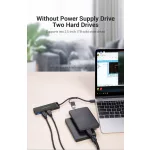 Vention USB 3.0  (4-Portos, USB-C & USB 3.0), 0,15m, Hub