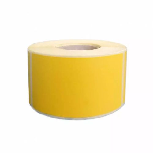 Tekercses PAPÍR címke 100x150mm 260 db/tekercs (sárga)