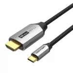 Vention USB-C/M ->HDMI/M (4K, alu), 1,5m, kábel