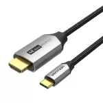 Vention USB-C/M ->HDMI/M (4K, alu), 2m, kábel