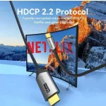 Vention USB-C/M ->HDMI/M (4K, alu), 2m, kábel