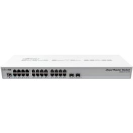  MikroTik CRS326-24G-2S+RM 19 1U 24xGbE LAN 2x10G SFP+ port Cloud Router Switch