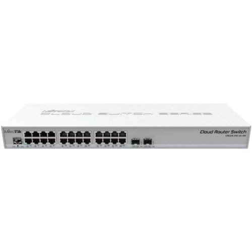 MikroTik CRS326-24G-2S+RM 19 1U 24xGbE LAN 2x10G SFP+ port Cloud Router Switch