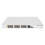 MikroTik CRS328-24P-4S+RM 19 1U 24xGbE PoE LAN (500W) 4x10G SFP+ port Cloud Router Switch