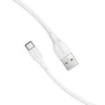 Vention USB-A 2.0/M -> USB-C/M, 1m,(3A,fehér), kábel