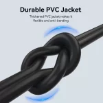 Vention USB-A 2.0/M -> USB-C/M, 1,5m, (3A,fehér), kábel