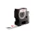 Utángyártott DYMO D1 D53715 24mm x 7m fehér-piros #S0720950