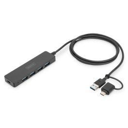 DIGITUS DA-70236 Superspeed 4 portos slim USB 3.0 HUB