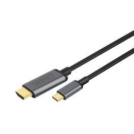   DIGITUS DA-70821 USB C - HDMI A 1,8m szürke video átalakító kábel