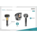 DIGITUS DA-81001 1D RJ45 vonalkódolvasó kit állvánnyal