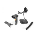 DIGITUS DA-81002 RJ45/USB 1D/2D kézi vonalkódolvasó USB kit állvánnyal