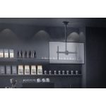 DIGITUS DA-90421 Teleszkópos univerzális fekete TV mennyezeti tartó