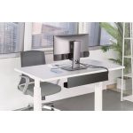 DIGITUS DA-90448 Asztal alatti fekete kábelvezető csatorna