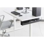 DIGITUS DA-90448 Asztal alatti fekete kábelvezető csatorna