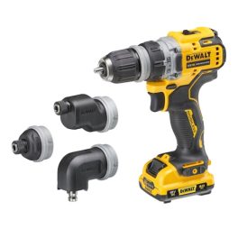   DEWALT Multi Csavarozó 12V, XR, 2x3Ah, Akkumulátor, töltő, tok