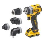 DEWALT Multi Csavarozó 12V, XR, 2x3Ah, Akkumulátor, töltő, tok