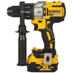 DEWALT Ütvefúró-csavarozó, 18V XR, 2x5Ah