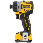 DEWALT Csavarozógép, 12V, XR, akkumulátor, koffer