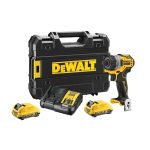 DEWALT Csavarozógép, 12V, XR, akkumulátor, koffer