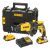 DEWALT Gipszkartoncsavarozó, 18V, XR, 2x2Ah akku, töltő,