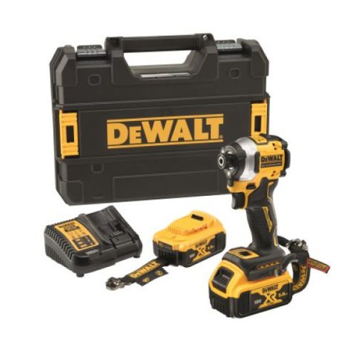 DEWALT Ütvecsavarozó 18V, XR, 2x5Ah, kofferben