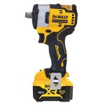DEWALT Ütvecsavarozó, 12V, XR, kefe nélküli, 1/2, 2x5Ah
