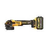 DEWALT Sarokcsiszoló, 18V, XR, kefe nélküli, 125mm, 1x6Ah