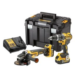 DEWALT Készlet, 18V, XR, DCD796, DCG405, 2x5Ah, TSTAK VI