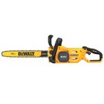 DEWALT Láncfűrész, 54V XR FLEXVOLT, 45cm vezető, akkumulátor és töltő nélkül