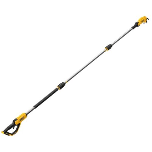 DEWALT Magassági ágvágó, 18V XR, 20cm láncvezetővel, akkumulátor és töltő nélkül