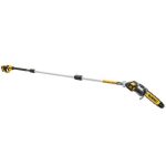 DEWALT Magassági ágvágó, 18V XR, 20cm, 1×5Ah akkumulátorral és töltővel