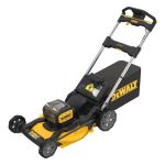 DEWALT Kézi fűnyíró, 2×18V XR (36V), 53cm, akkumulátor és töltő nélkül