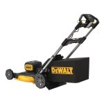 DEWALT Kézi fűnyíró, 2×18V XR (36V), 53cm, akkumulátor és töltő nélkül