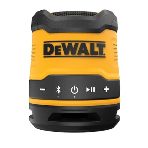DEWALT Hangszóró, Bluetooth, USB-C, kompakt, újratölthető