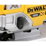 DEWALT Dekopírfűrész, 18V XR, kefe nélküli, 2×5Ah, töltővel