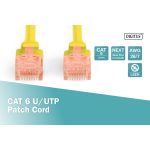 DIGITUS DK-1617-020/Y Cat.6 U/UTP LSZH 2m sárga patch kábel