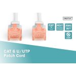 DIGITUS DK-1617-150 Cat.6 U/UTP LSZH 15m szürke patch kábel