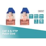 DIGITUS DK-1644-010/B Cat.6 S/FTP LSZH 1m kék patch kábel