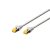 DIGITUS DK-1644-A-100 Cat.6A S/FTP LSZH 10m kék patch kábel