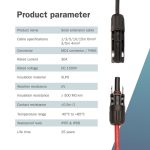 DIGITUS DK-SCEC64-0050 Solar 4mm 1500V DC XLPO napelemes kültéri kábelhosszabbító MC4 csatlakozóval 5m