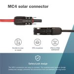 DIGITUS DK-SCEC64-0050 Solar 4mm 1500V DC XLPO napelemes kültéri kábelhosszabbító MC4 csatlakozóval 5m
